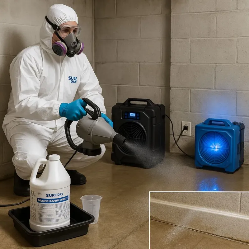Sanitization and Odor Removal process in Killeen, TX