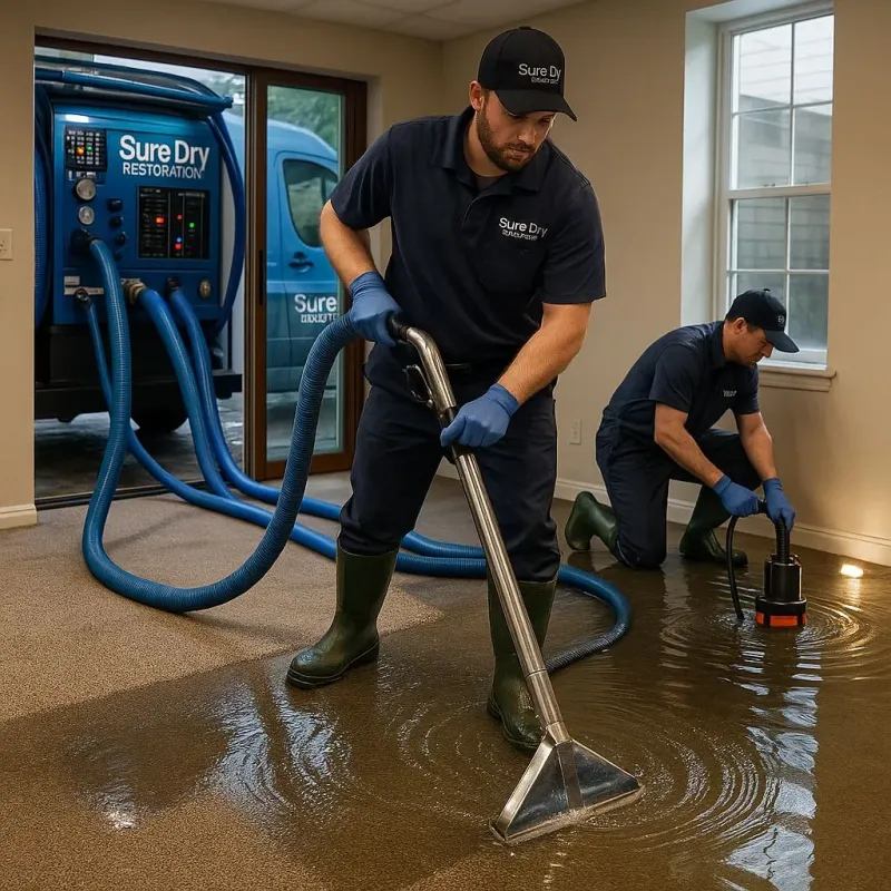 Water Extraction and Removal process in Killeen, TX